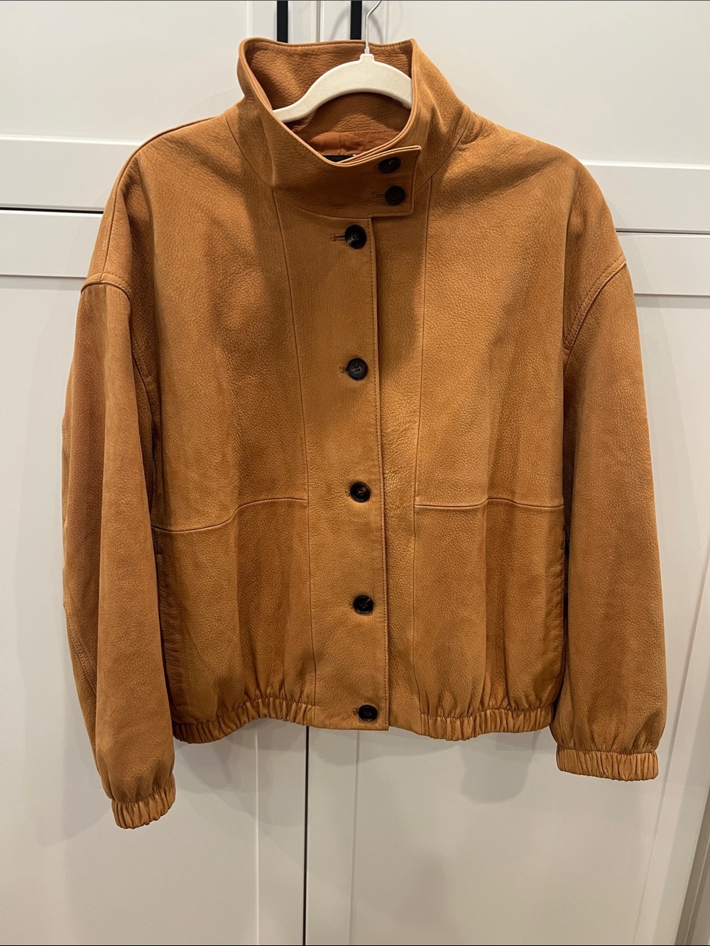 Zara ZW Collection Limited Edition Genuine Leather Jacket